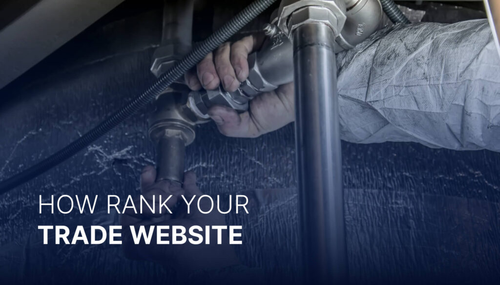 How to rank a trade website