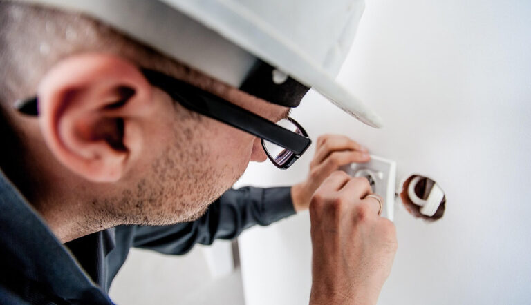 electrician on job